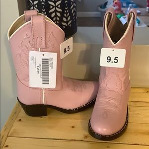 Little girls cowgirl boots size 9.5